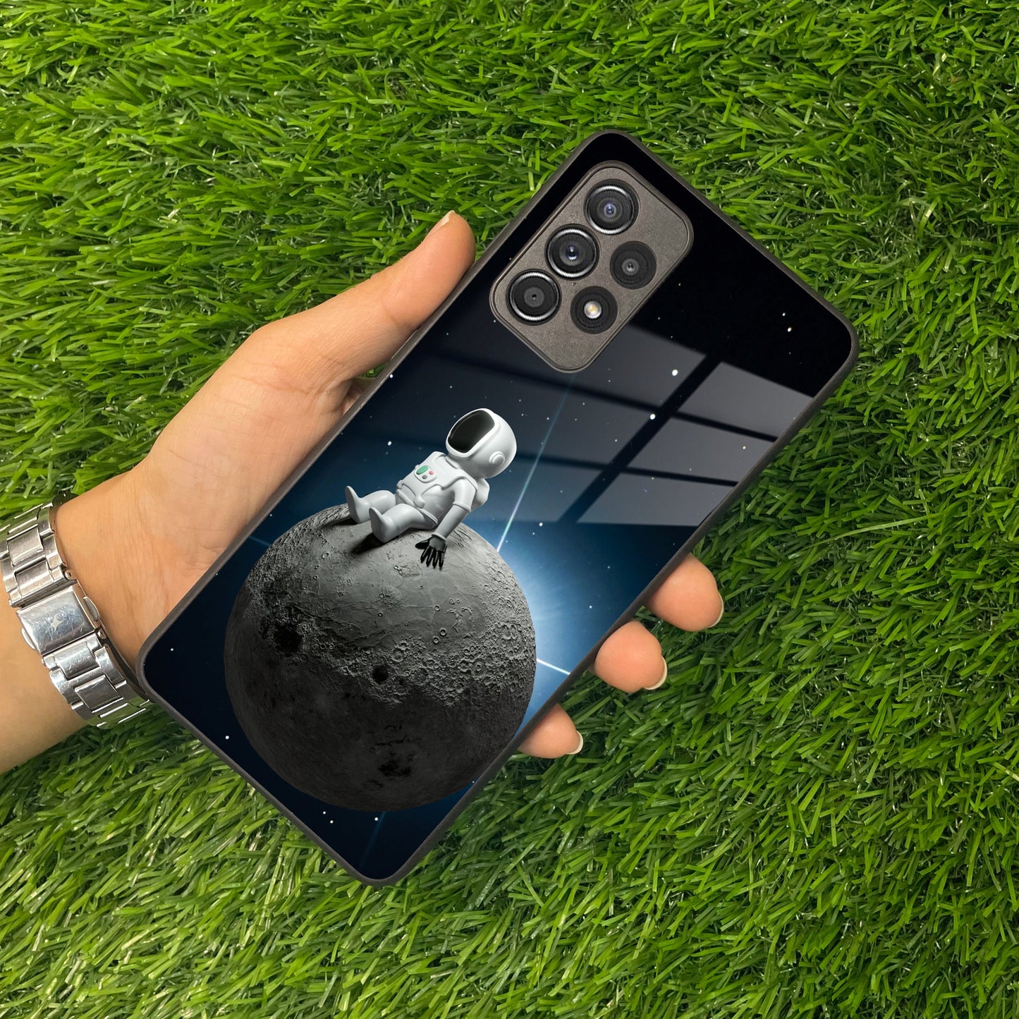 Astronod Moon Glass Case Cover For Samsung ShopOnCliQ