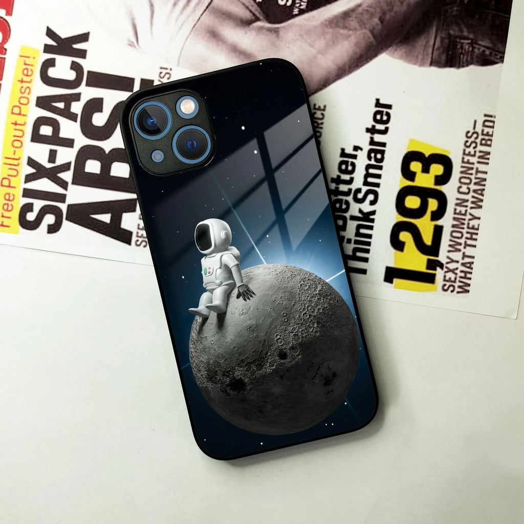 Astronod Moon Glass Case Cover For iPhone - ShopOnCliQ