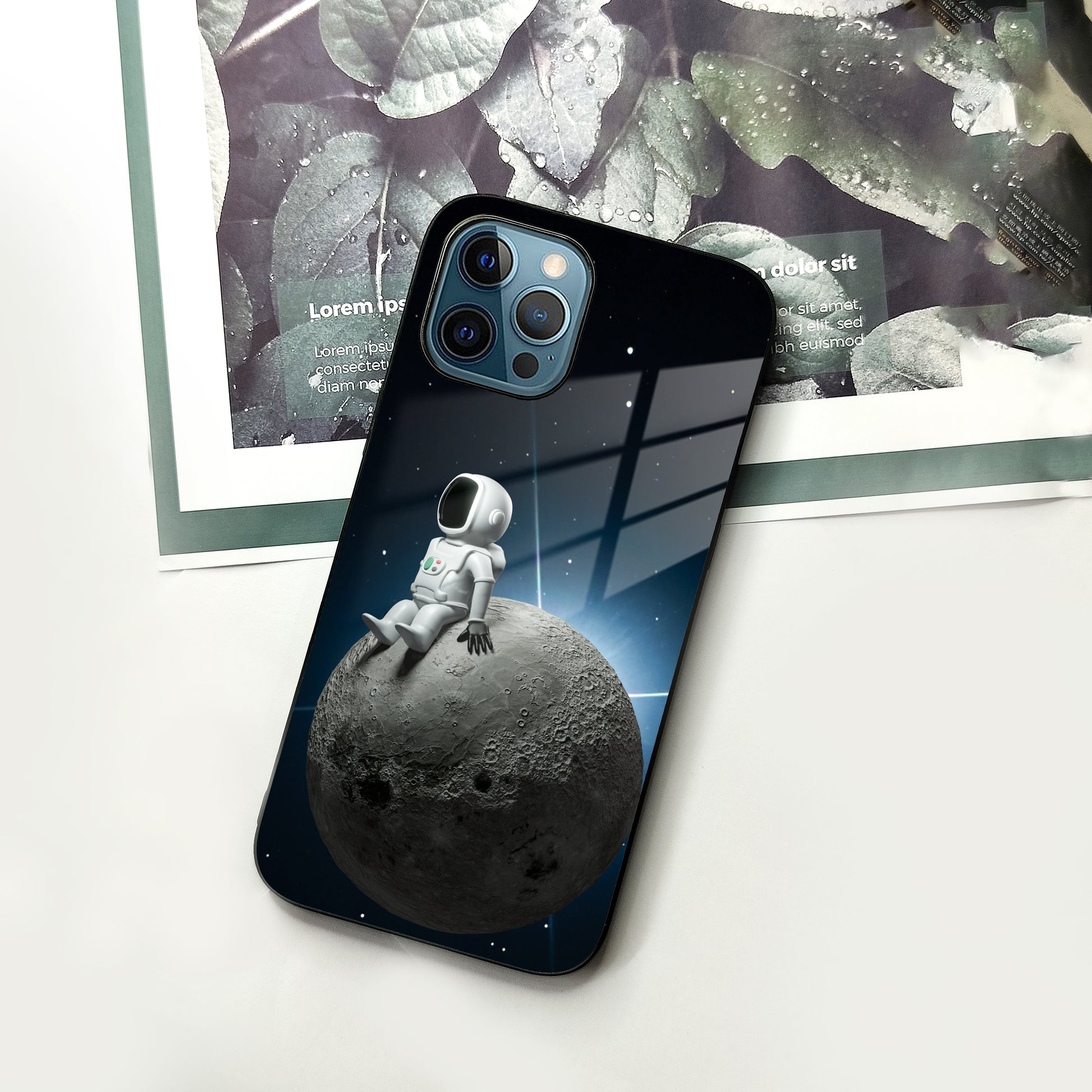 Astronod Moon Glass Case Cover For iPhone ShopOnCliQ