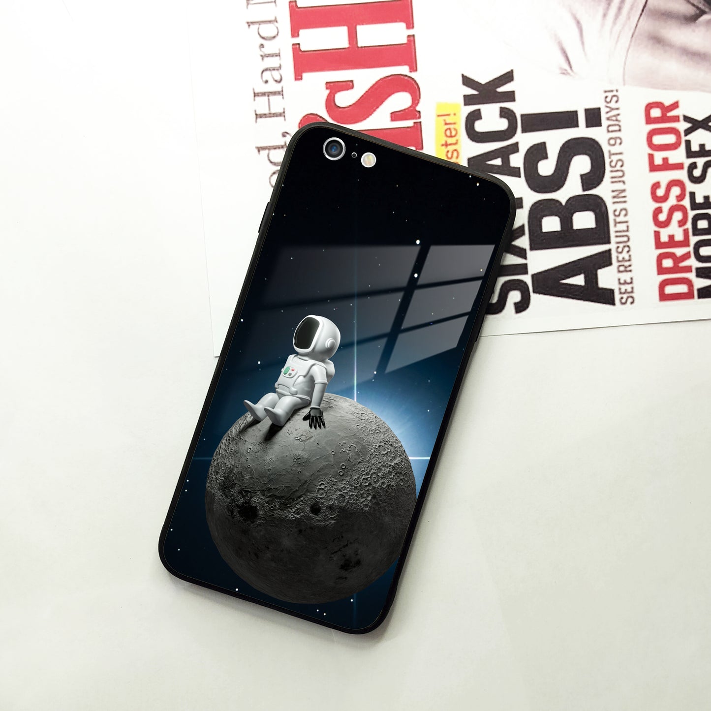 Astronod Moon Glass Case Cover For iPhone ShopOnCliQ