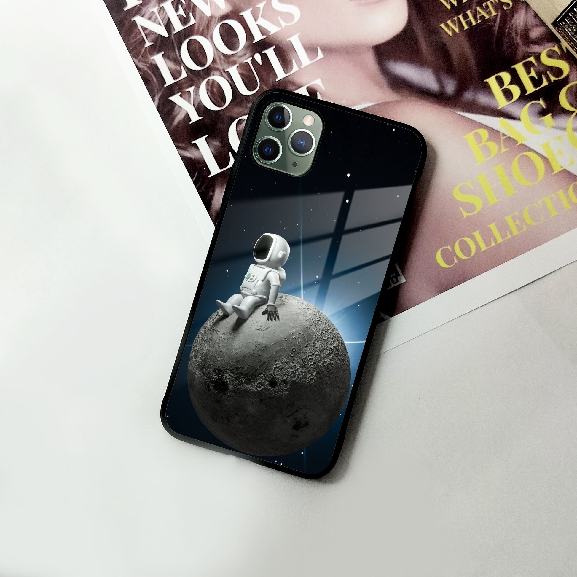 Astronod Moon Glass Case Cover For iPhone ShopOnCliQ