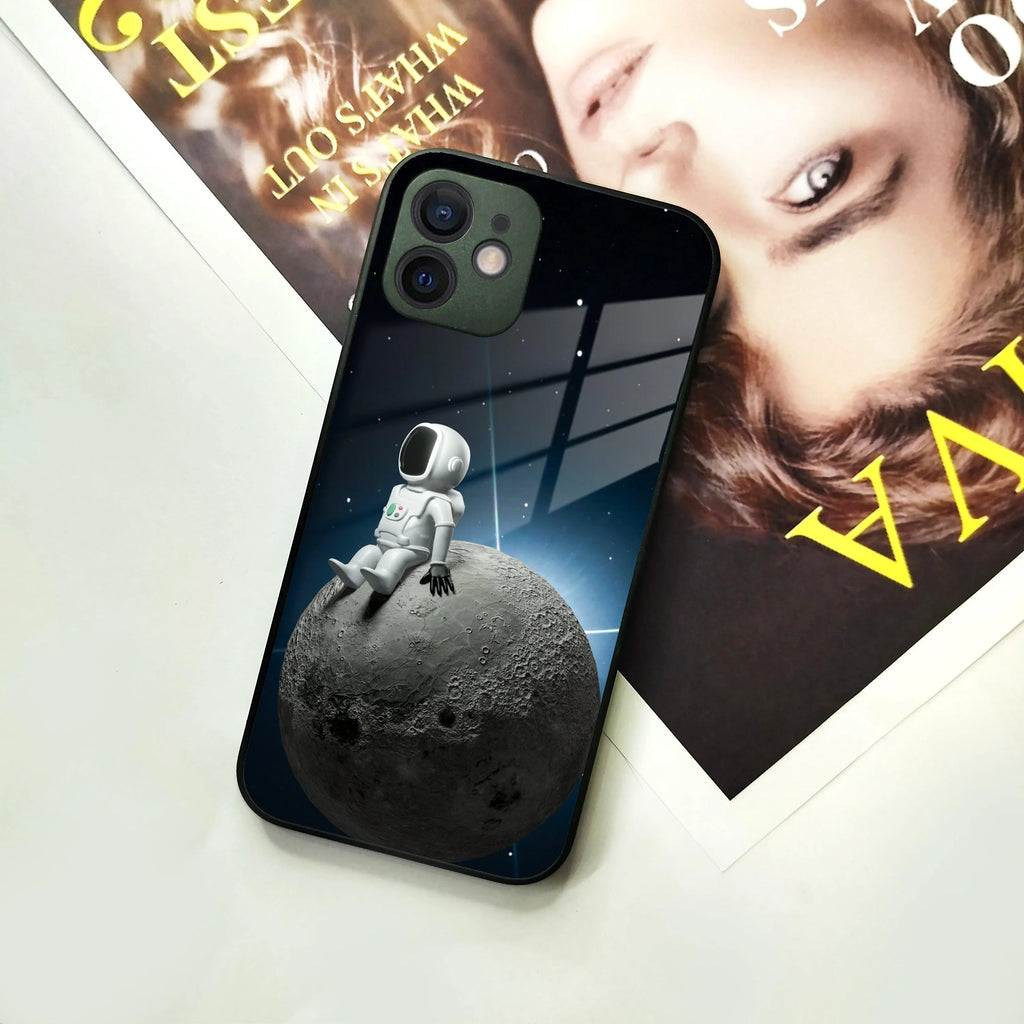 Astronod Moon Glass Case Cover For iPhone - ShopOnCliQ