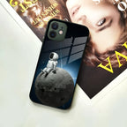 Astronod Moon Glass Case Cover For iPhone - ShopOnCliQ