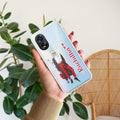 Attitude Girl Customize Anti Yellow Case For Oppo A38 4G