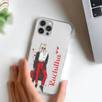 Attitude Girl  Customize Transparent Silicon Case For Realme 8i / Realme Narzo 50