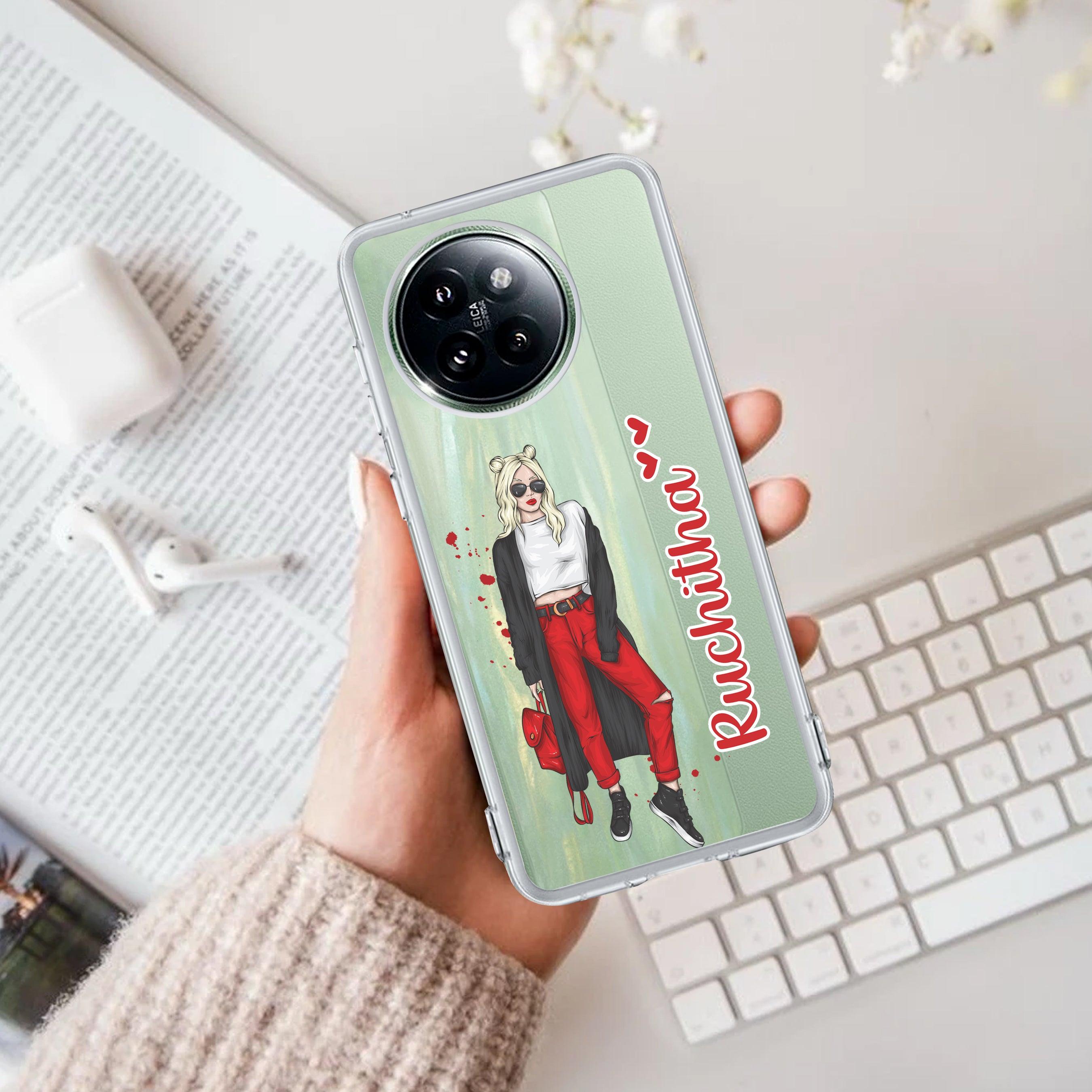 Attitude Girl Customize Transparent Silicon Case For Redmi/Xiaomi - ShopOnCliQ