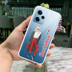 Attitude Girl Customize Transparent Silicon Case For Redmi Note 11
