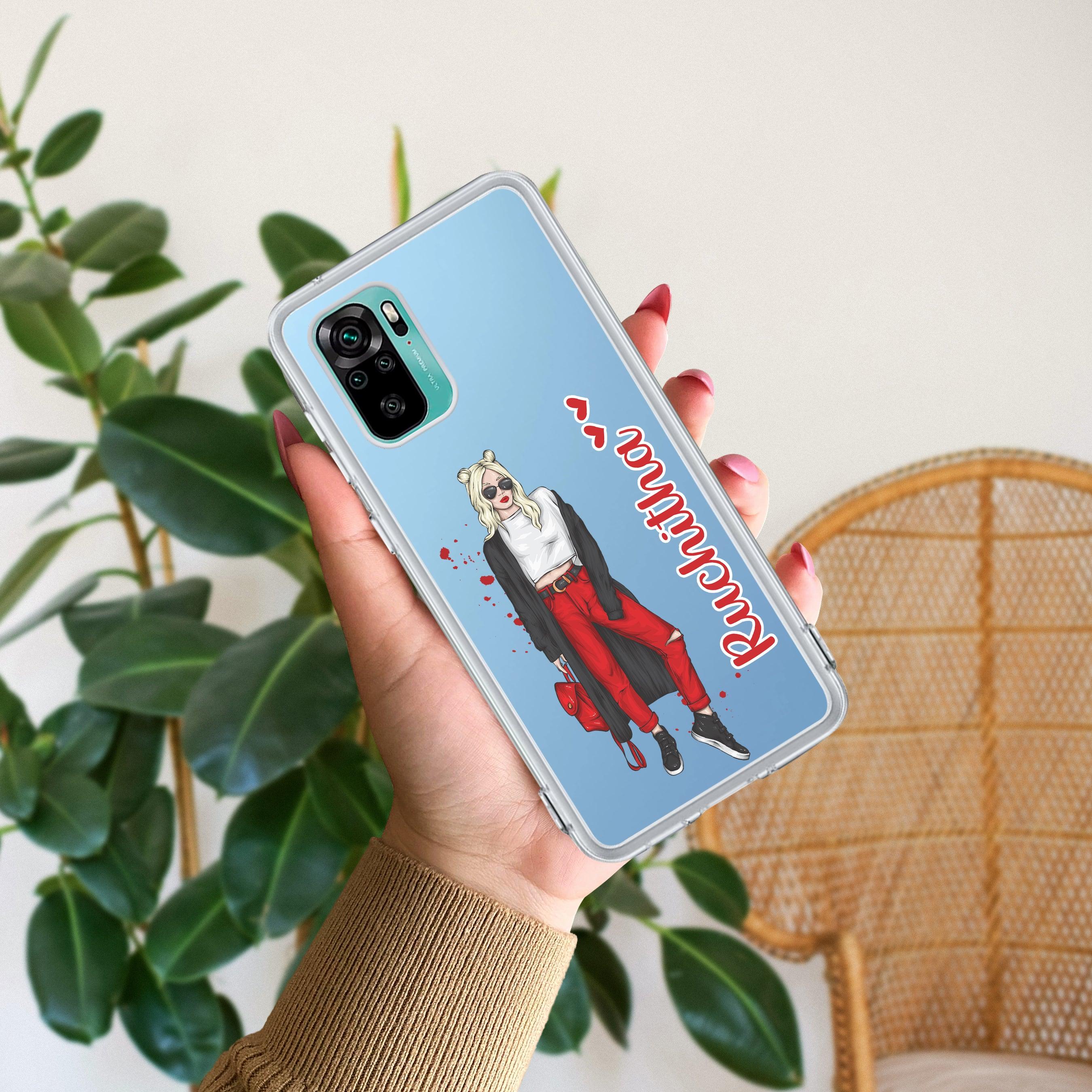 Attitude Girl Customize Transparent Silicon Case For Redmi/Xiaomi - ShopOnCliQ