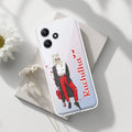 Attitude Girl Customize Transparent Silicon Case For Redmi 12 5G