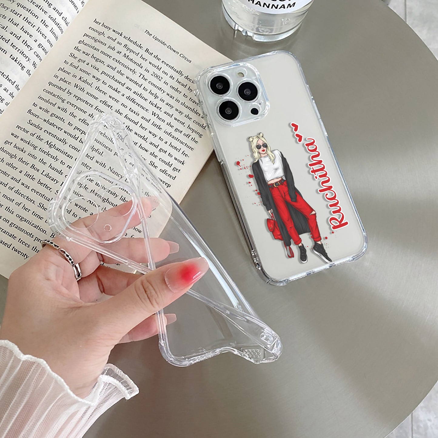 Attitude Girl Customize Transparent Silicon Case For Redmi/Xiaomi ShopOnCliQ