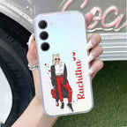 Attitude Girl Customize Transparent Silicon Case For Samsung Galaxy A52 / Samsung Galaxy A52s