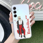 Attitude Girl Customize Anti Yellow Case For Samsung Galaxy M56 5G