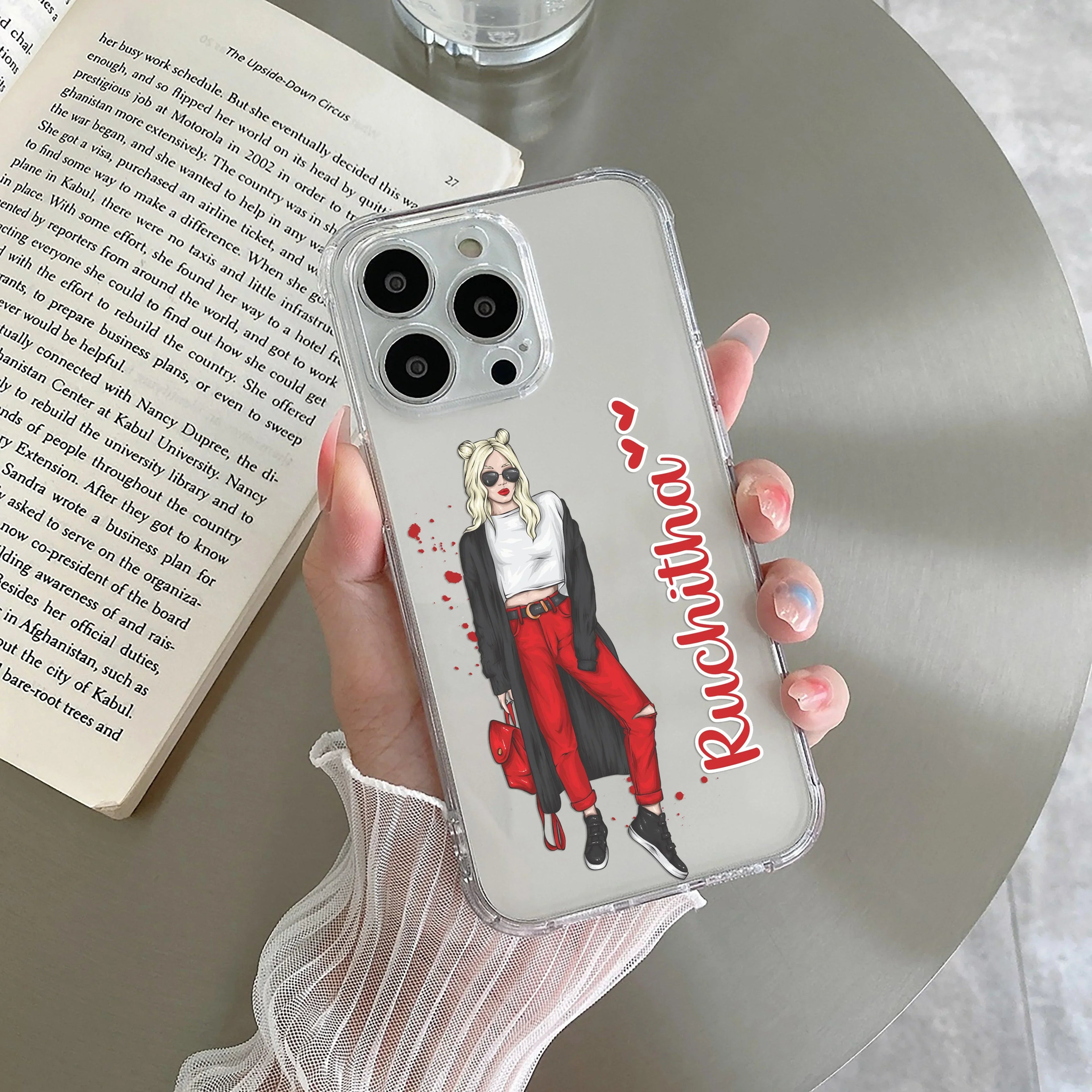 Attitude Girl Customize Anti Yellow Case For Samsung Galaxy A50 / A50s / A30s