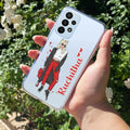 Attitude Girl Customize Anti Yellow Case For Samsung Galaxy A33