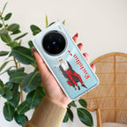 Attitude Girl Customize Transparent Silicon Case For Vivo Y16