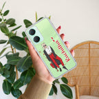 Attitude Girl Customize Transparent Silicon Case For Vivo V29 5G
