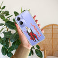 Attitude Girl Customize Transparent Silicon Case For Vivo Y28s/ Y28e