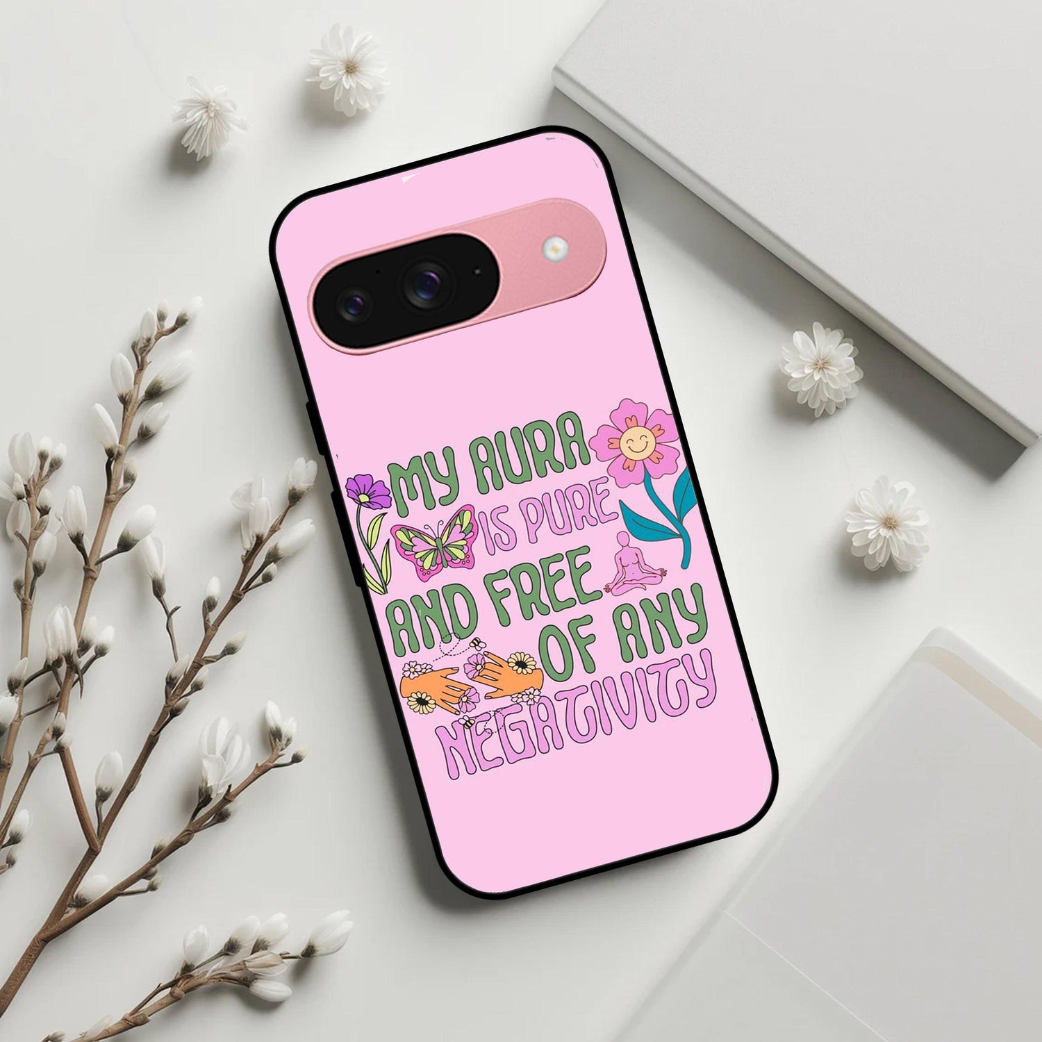 Aura Is Pure Glossy Metal Case Cover For Google - ShopOnCliQ