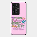Aura Is Pure Glossy Metal Case Cover For Oppo - ShopOnCliQ