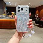 Aurora Shine Printed Phone Case – Random Print with Charm
