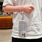 Aurora Shine Printed Phone Case – Random Print with Charm