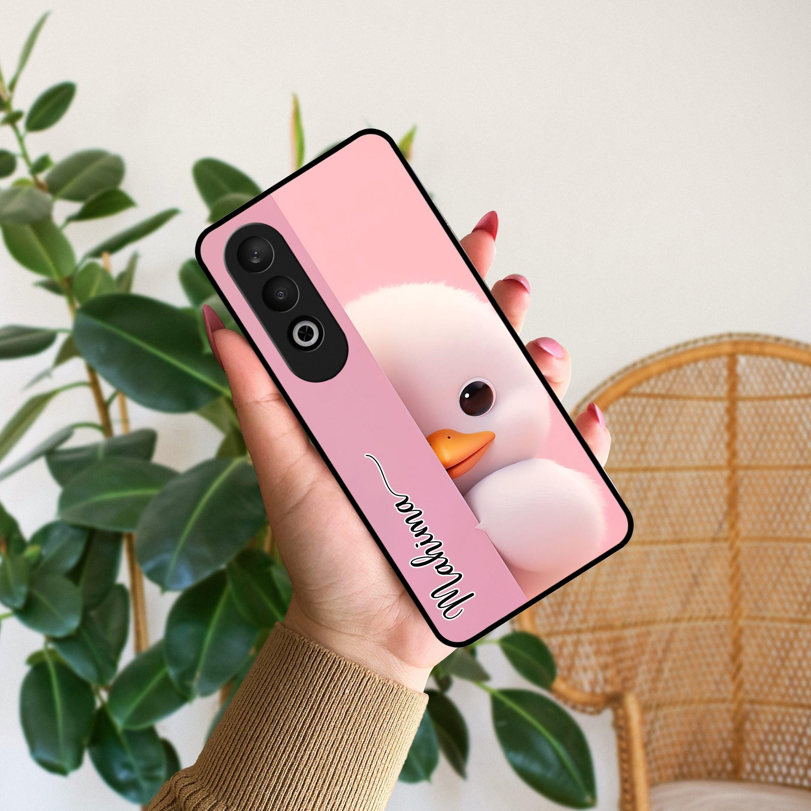 Baby Duck Glossy Metal Case Cover For Oppo - ShopOnCliQ