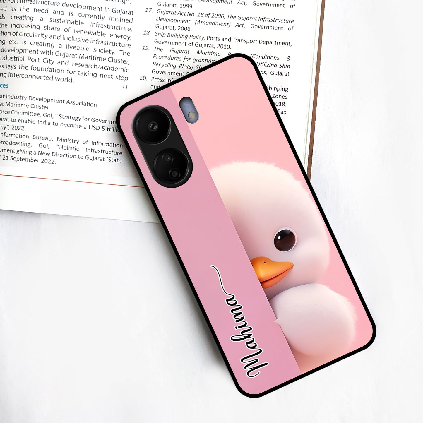 Baby Duck Glossy Metal Case Cover For Redmi ShopOnCliQ