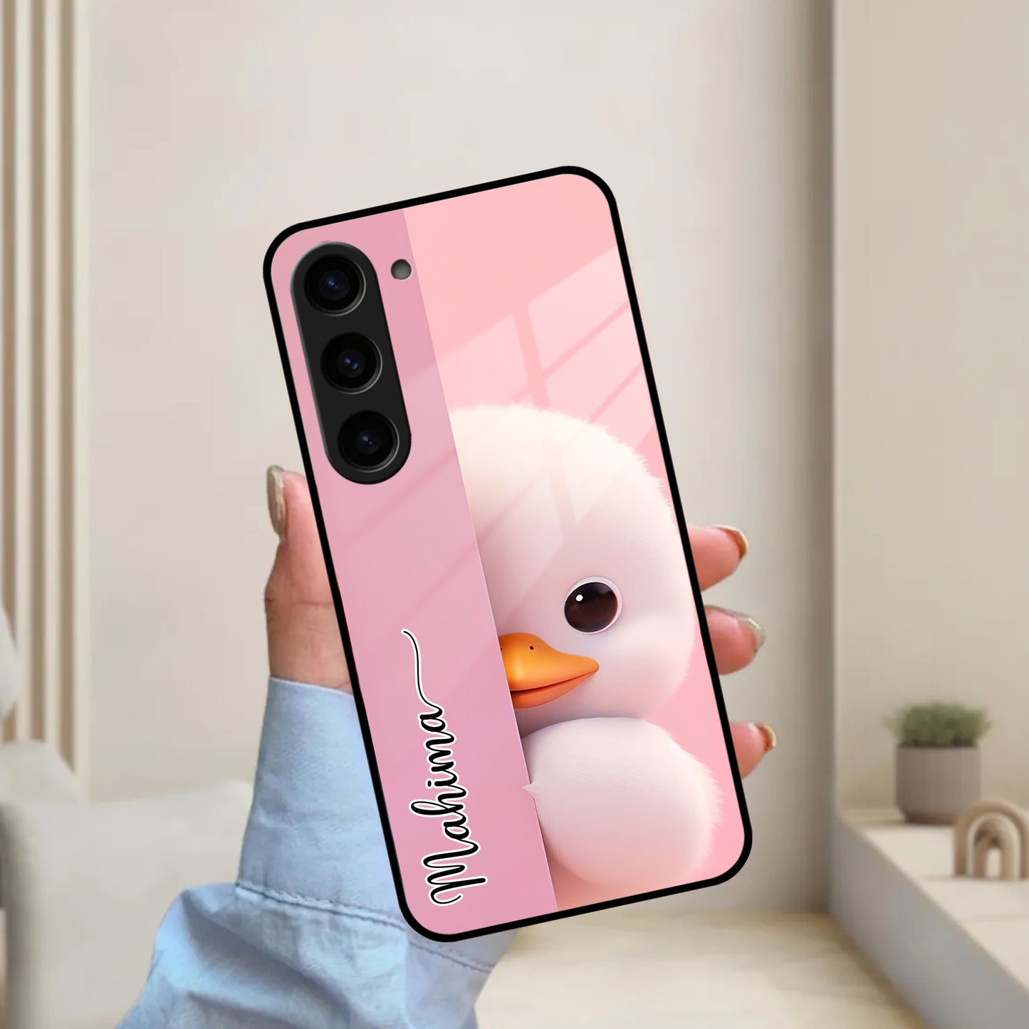 Baby Duck Glossy Metal Case Cover For Samsung - ShopOnCliQ