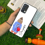 Bag Girl Customize Name Glass Case For Realme/Narzo - ShopOnCliQ