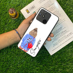 Bag Girl Customize Name Glass Case For Realme/Narzo - ShopOnCliQ