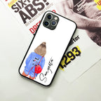 Bag Girl Customize Name Glass Case For iPhone - ShopOnCliQ