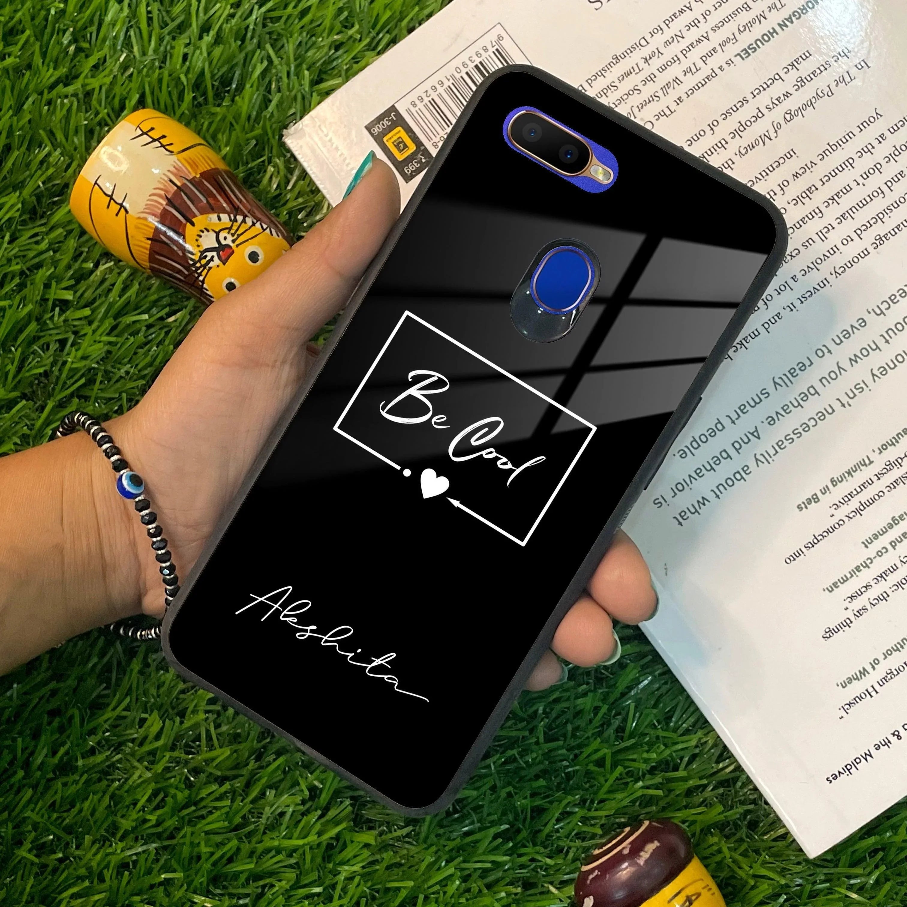 Be Cool Glass Case Cover For Oppo - ShopOnCliQ