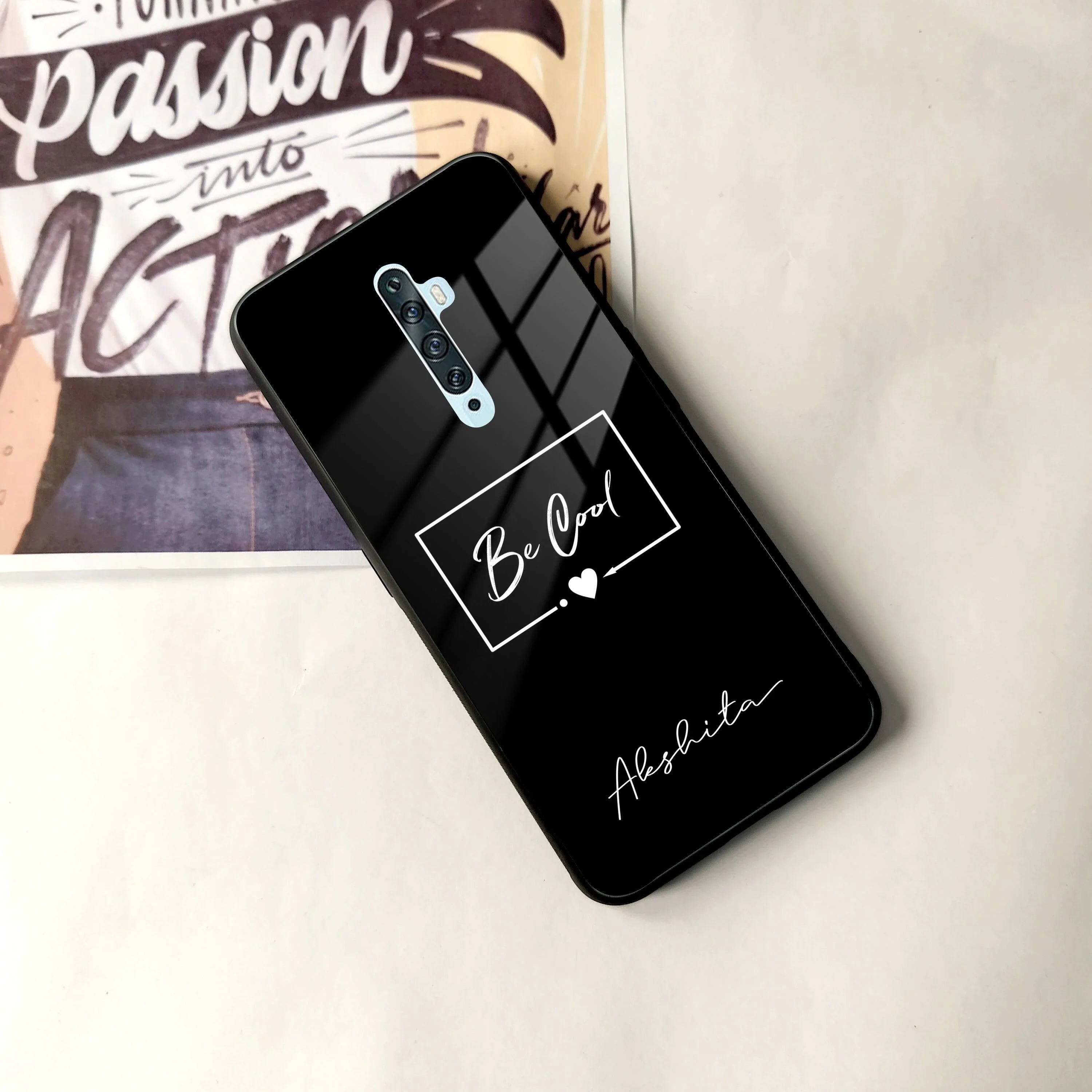 Be Cool Glass Case Cover For Oppo - ShopOnCliQ