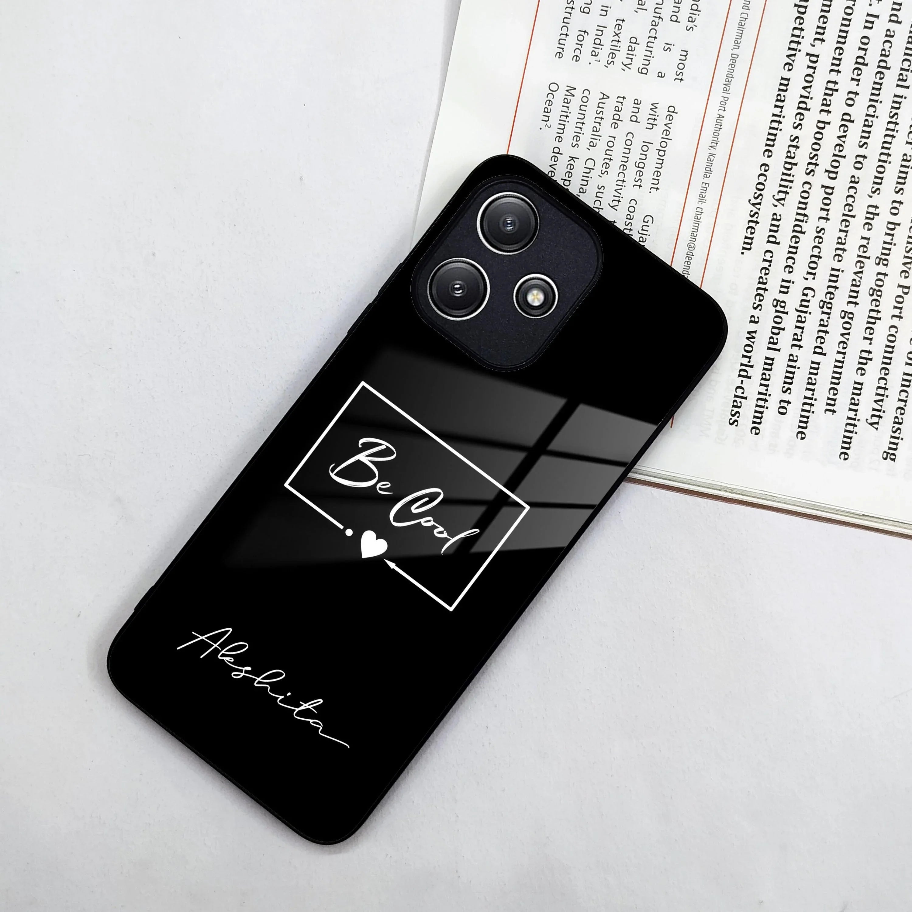 Be Cool Glass Case Cover For Poco - ShopOnCliQ