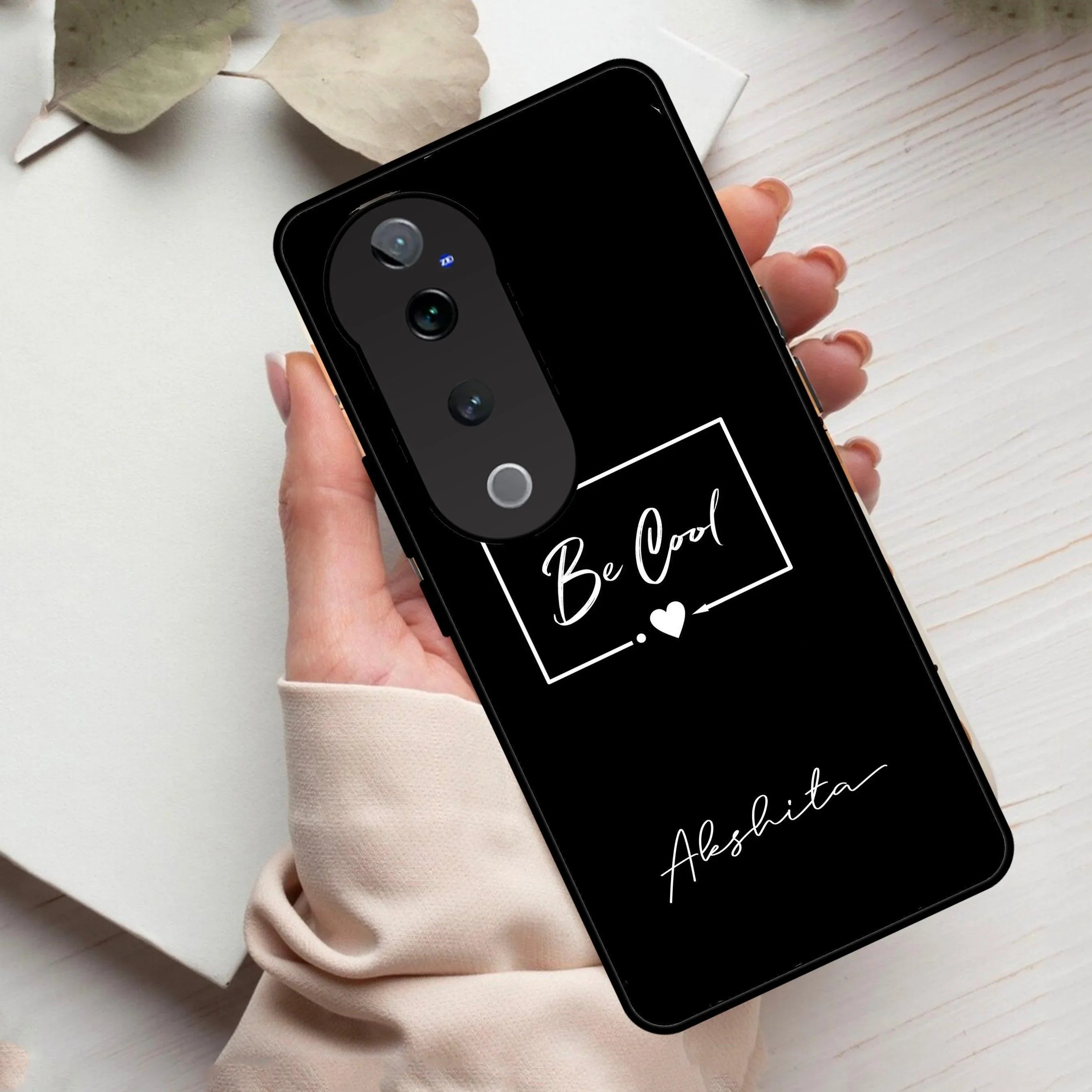 Be Cool Glass Case Cover For Vivo - ShopOnCliQ