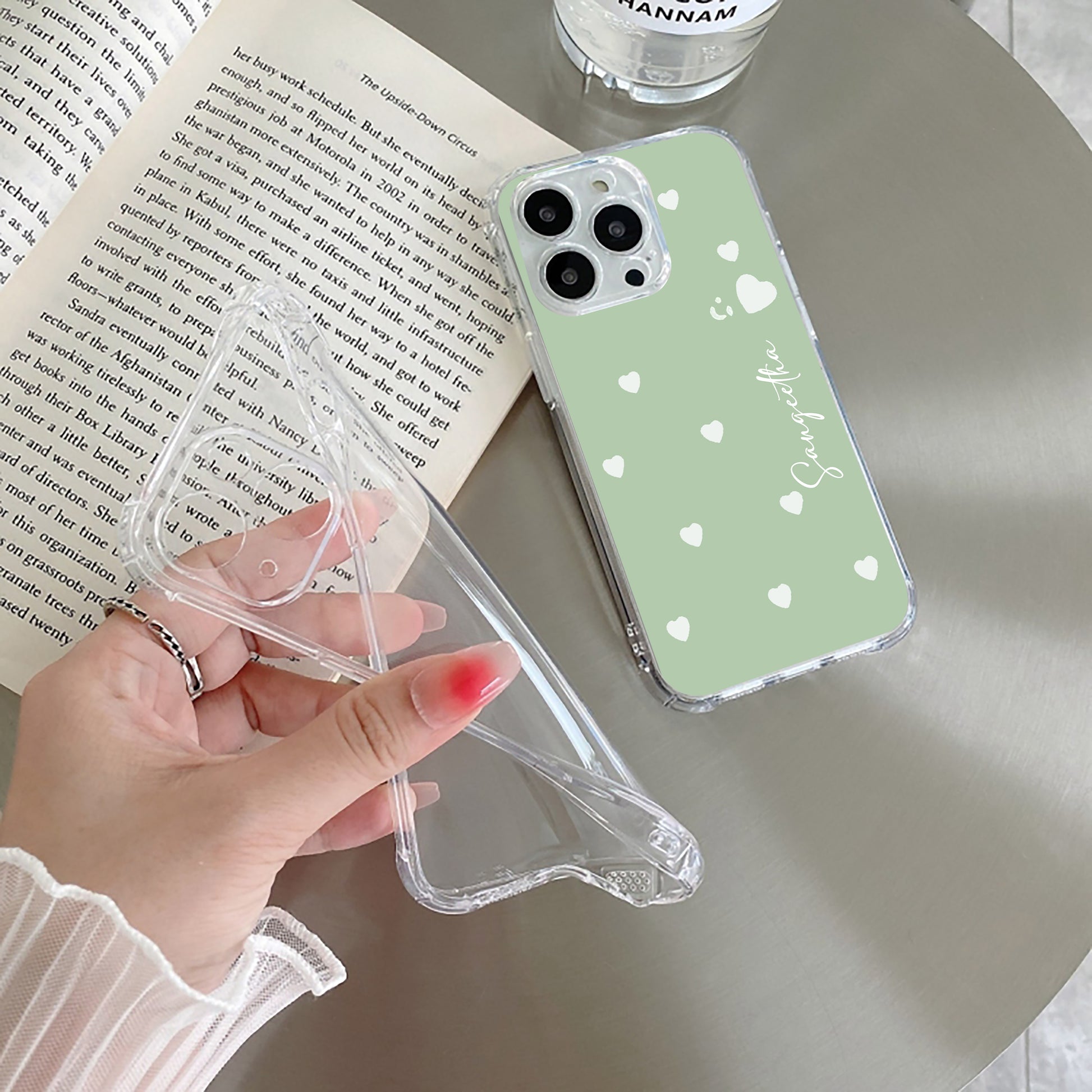 Be Loved Customize Transparent Silicon Case Mint Green For Nothing - ShopOnCliQ