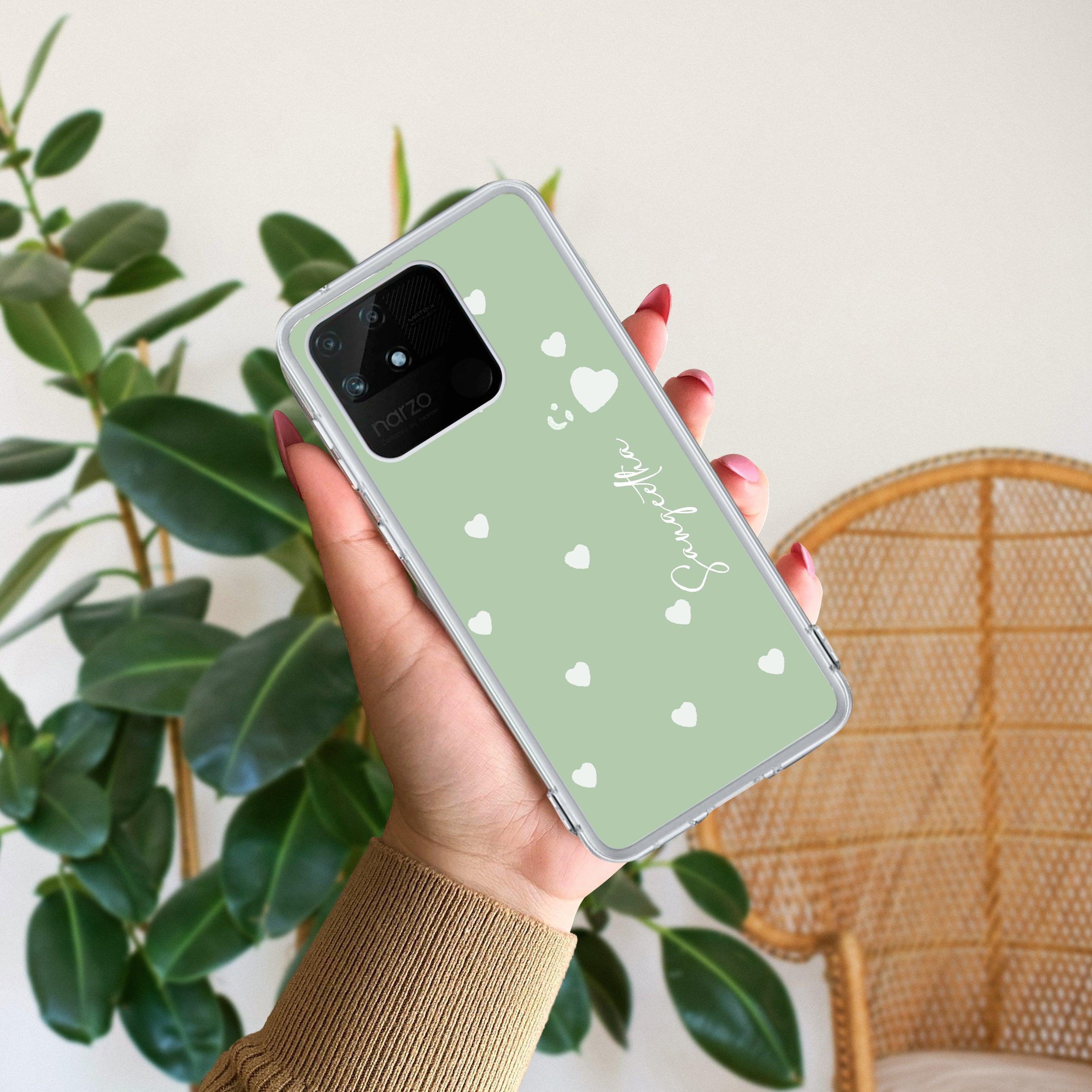 Be Loved Customize Transparent Silicon Case Mint Green For Realme/Narzo - ShopOnCliQ