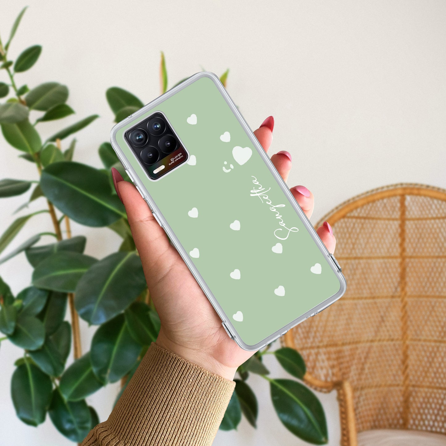 Be Loved Customize Transparent Silicon Case Mint Green For Realme/Narzo ShopOnCliQ