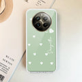 Be Loved Customize Transparent Silicon Case Mint Green For Realme 11 Pro+ 5G