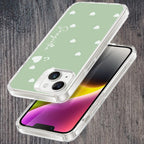Be Loved Customize Transparent Silicon Case Mint Green For Redmi 14C 5G