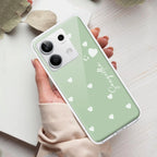 Be Loved Customize Transparent Silicon Case Mint Green For Redmi 12 4G