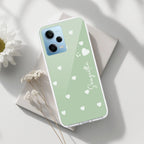 Be Loved Customize Transparent Silicon Case Mint Green For Redmi 10 Prime