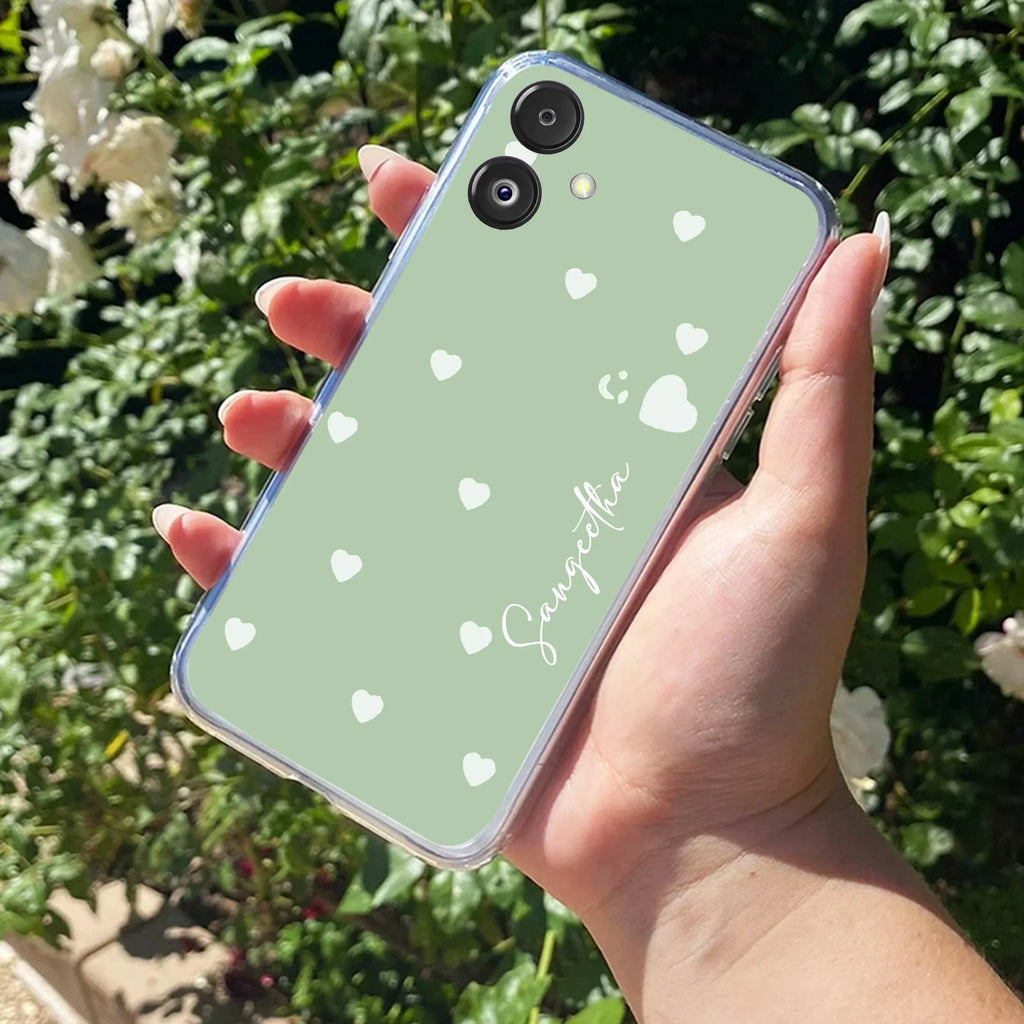 Be Loved Customize Anti Yellow Case Mint Green For Samsung Galaxy M13 5G
