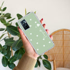 Be Loved Customize Transparent Silicon Case Mint Green For Vivo V25