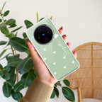 Be Loved Customize Transparent Silicon Case Mint Green For Vivo X100 5G