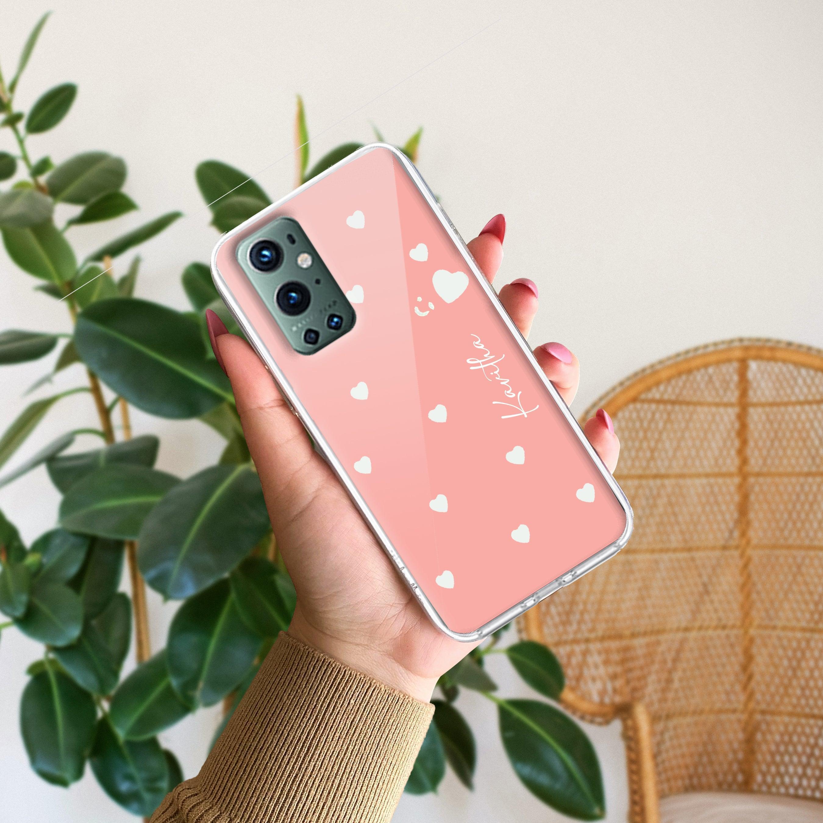 Be Loved Customize Transparent Silicon Case Peach For OnePlus - ShopOnCliQ