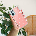 Be Loved Customize Transparent Silicon Case Peach For OnePlus Nord CE 2 5G