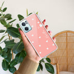 Be Loved Customize Transparent Silicon Case Peach For OnePlus Nord 3 5G