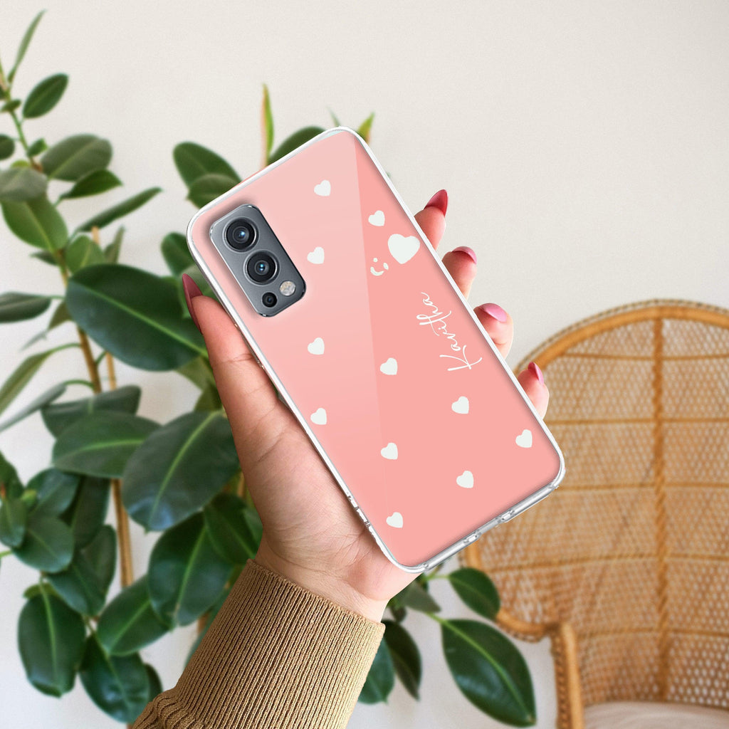 Be Loved Customize Anti Yellow Case Peach For OnePlus Nord 2 5G