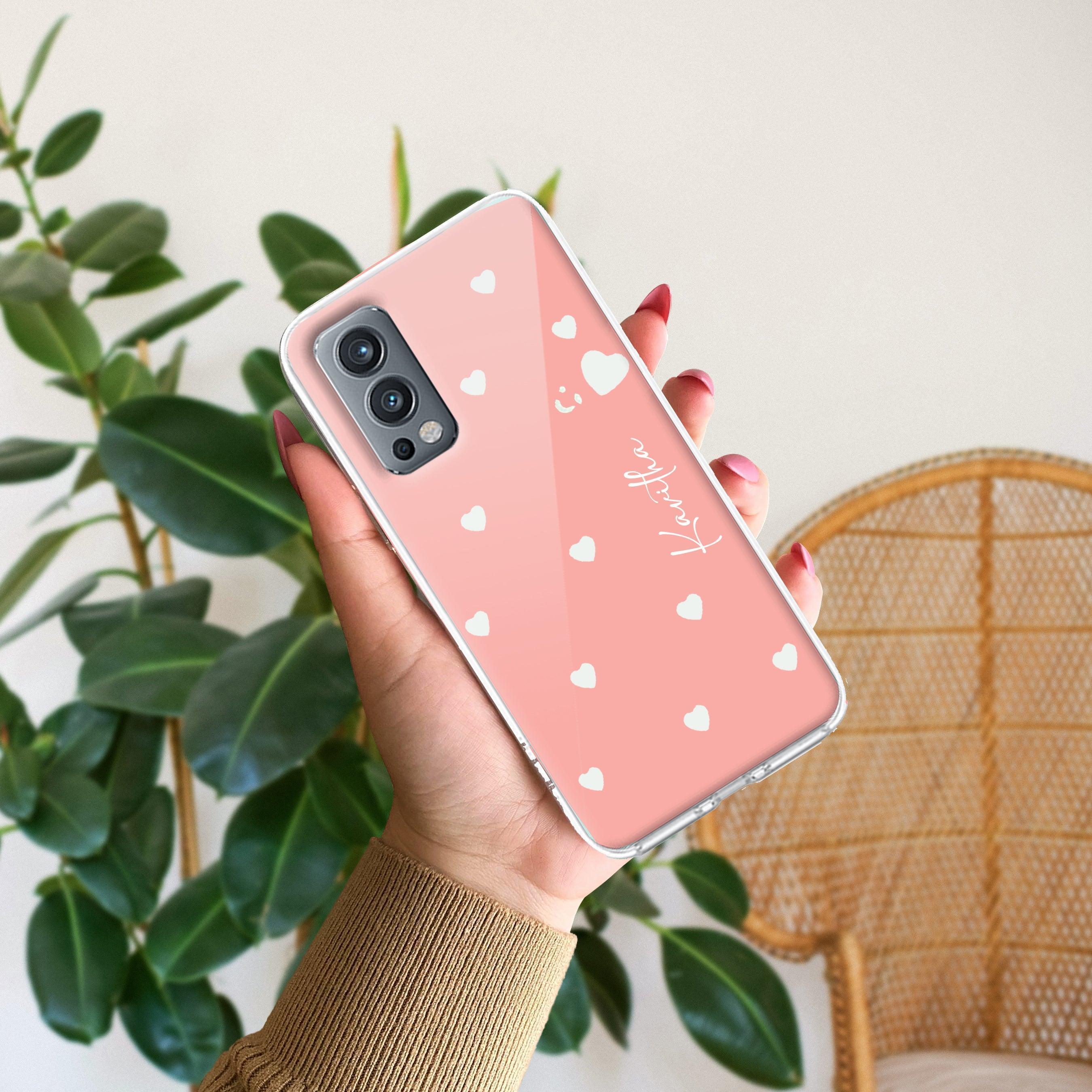 Be Loved Customize Anti Yellow Case Peach For OnePlus Nord 2 5G